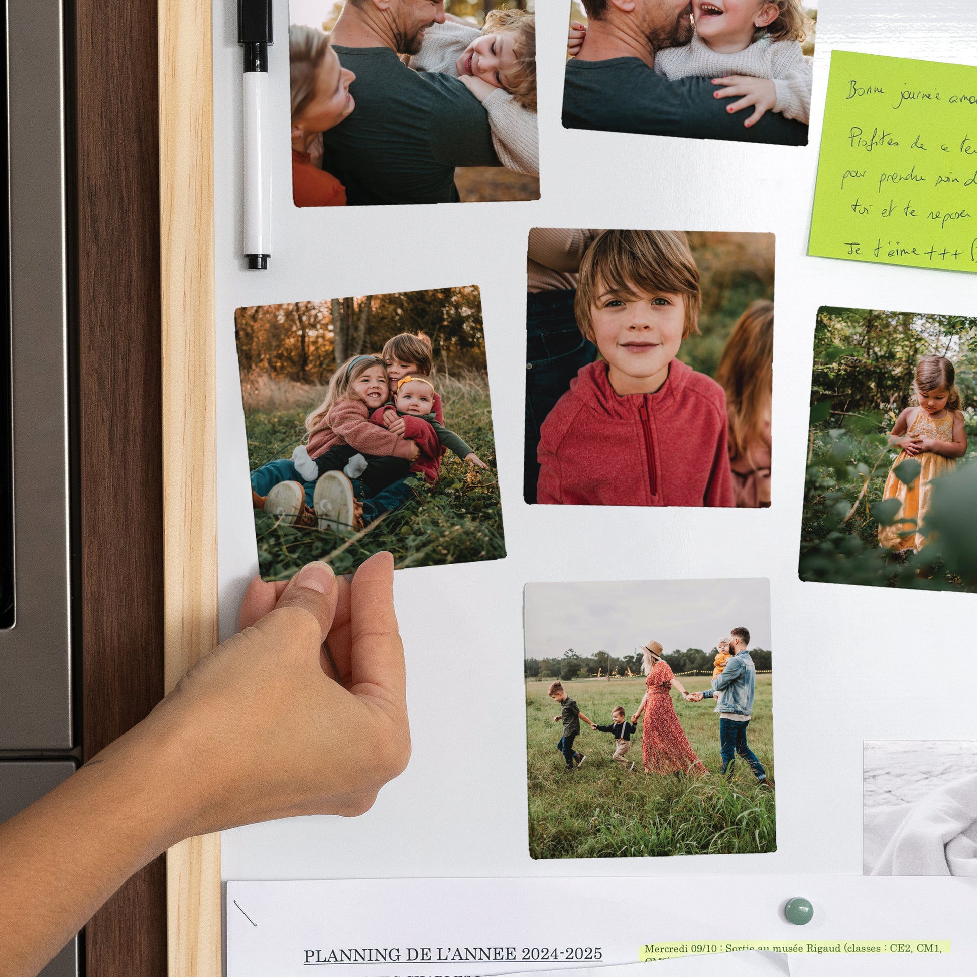 Tirage photo Photos Lot de 12, magnétique Les instants qui comptent photo N° 2