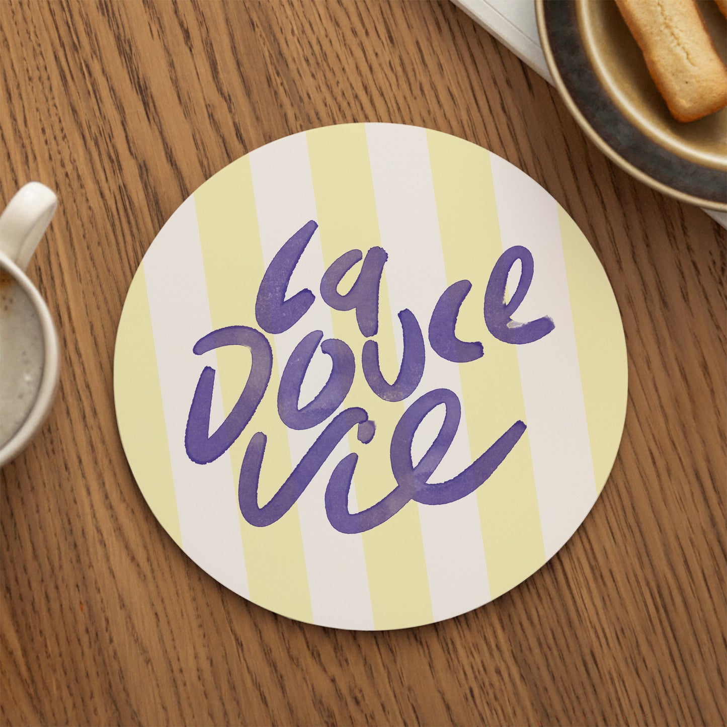 Tapis de souris Rond La douve vie photo N° 1