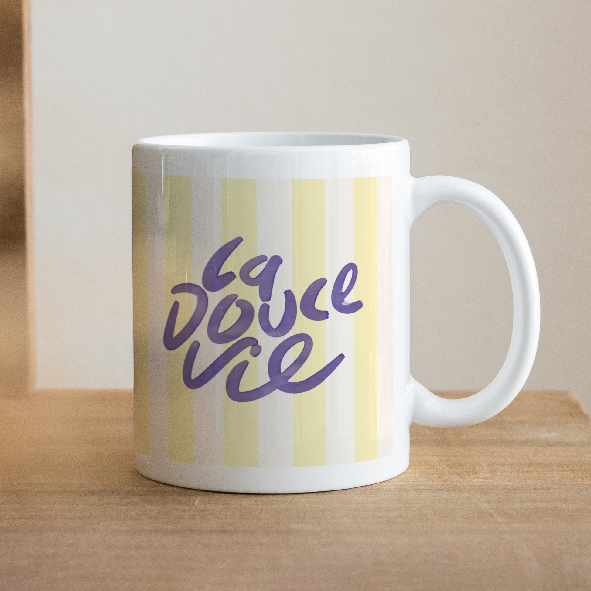 Mug Blanc La douce vie photo N° 1