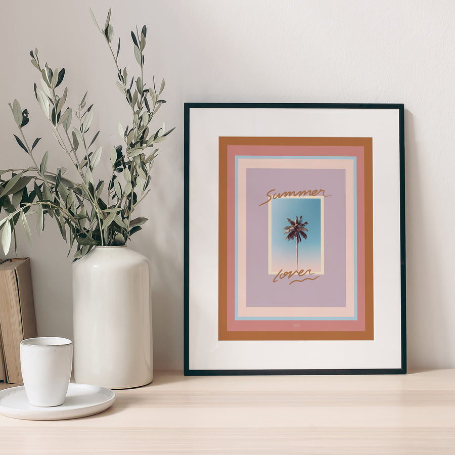 Affiche Portrait Summer lover photo