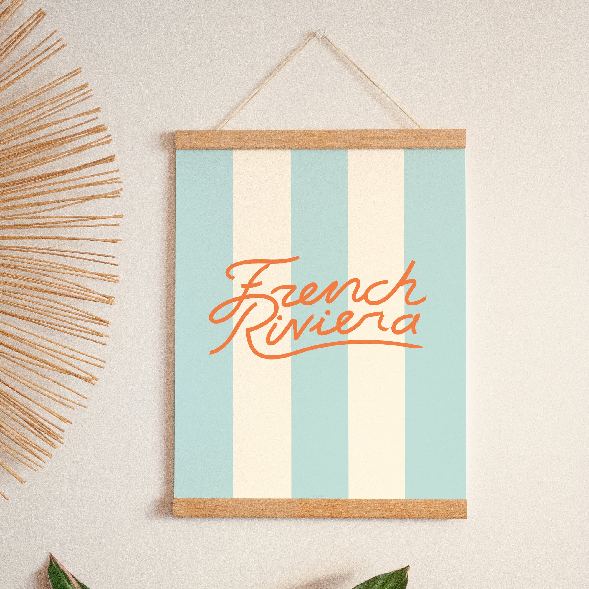Affiche Portrait 30 x 40 cm French Riviera photo N° 1