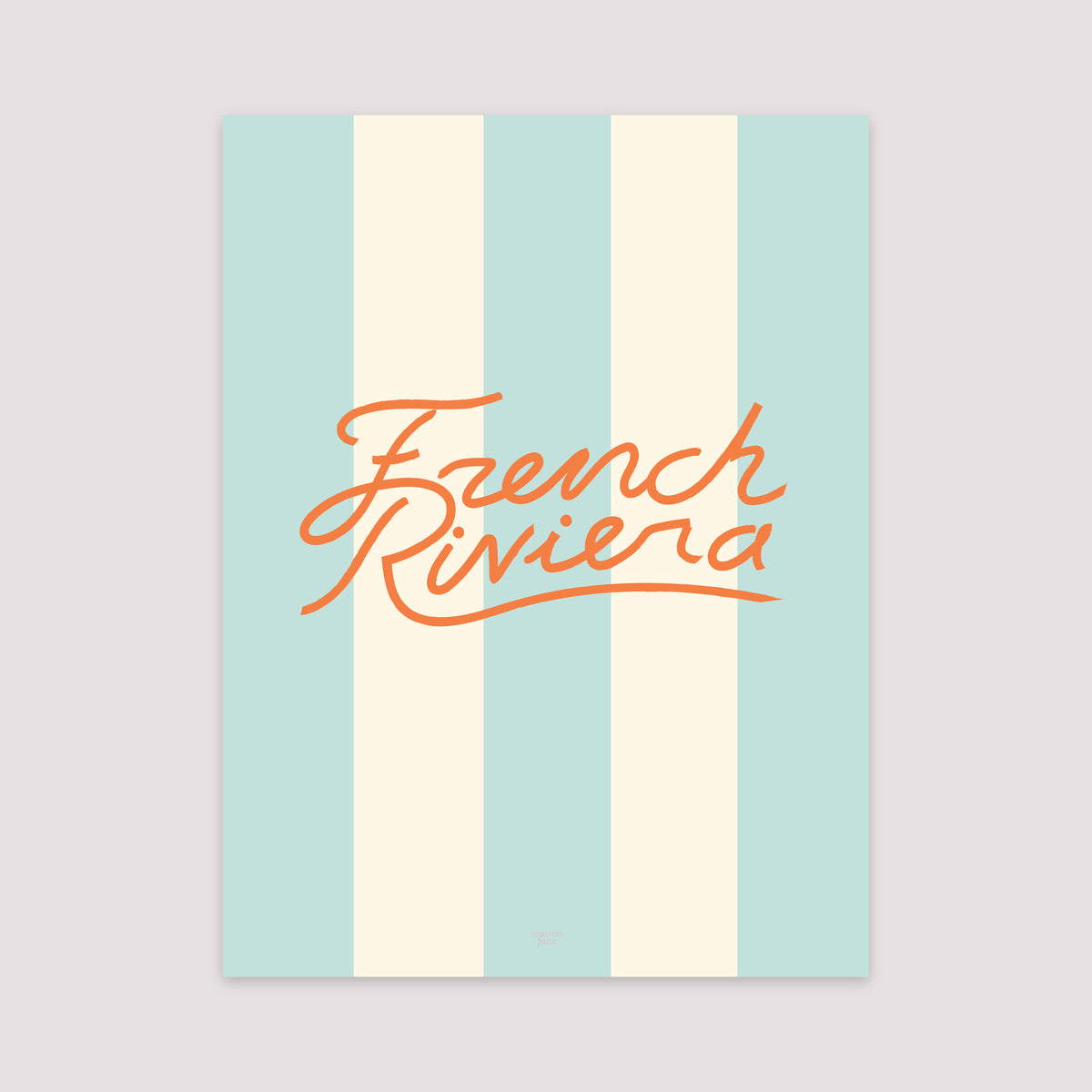 Affiche Portrait 30 x 40 cm French Riviera photo N° 2