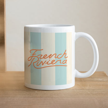 Mug Blanc French Riviera photo N° 1