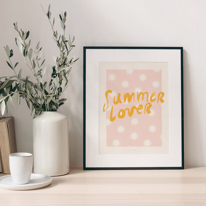 Affiche Portrait Summer sun lover photo N° 1