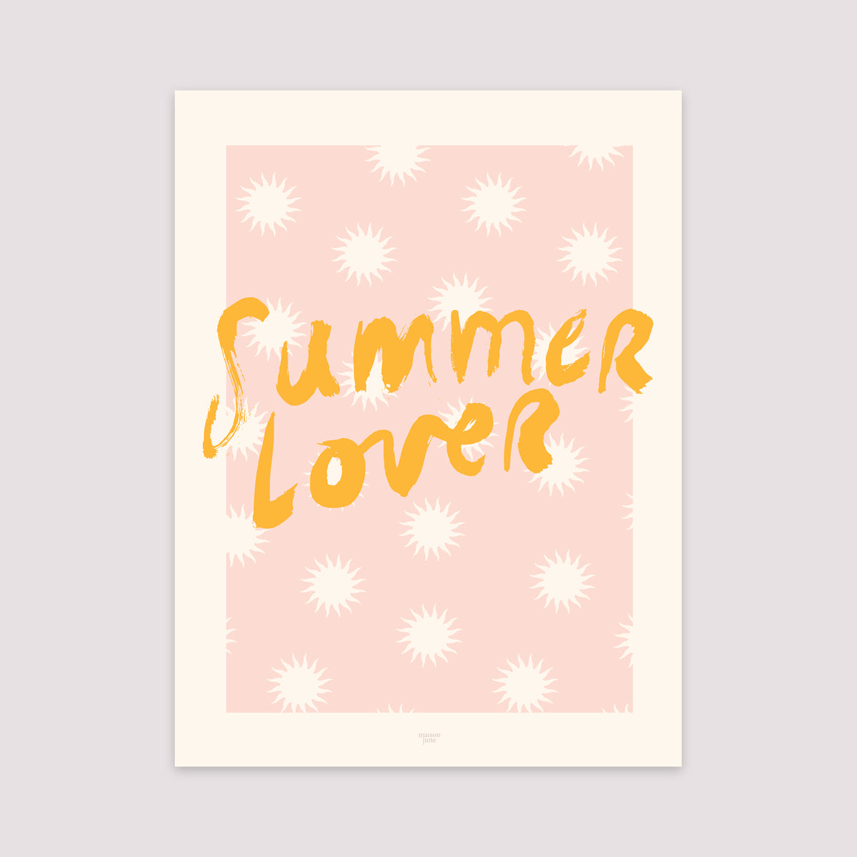 Affiche Portrait 30 x 40 cm Summer sun lover photo N° 2