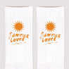 Chaussettes homme Blanches Summer sun lover photo N° 3