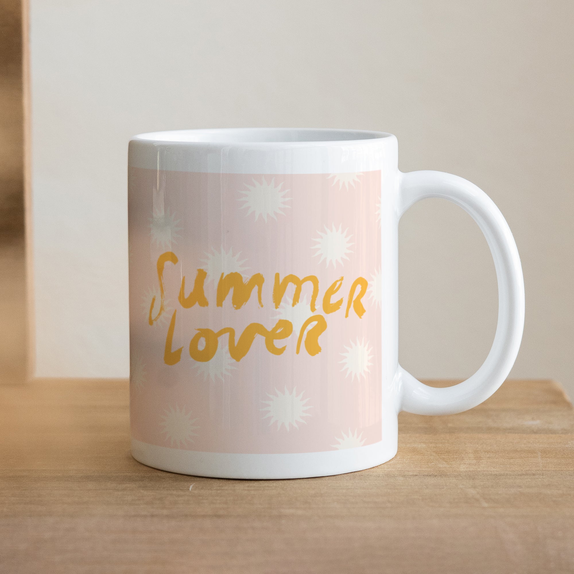 Mug Blanc Summer sun lover photo N° 1