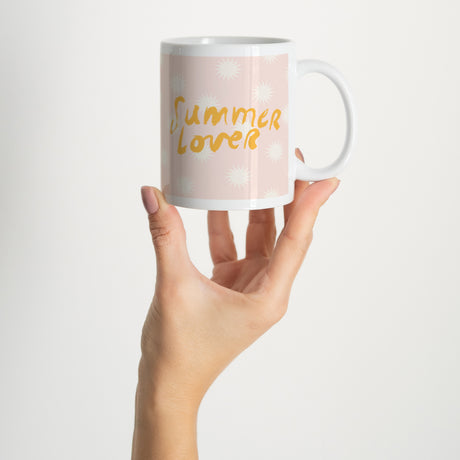 Mug Blanc Summer sun lover