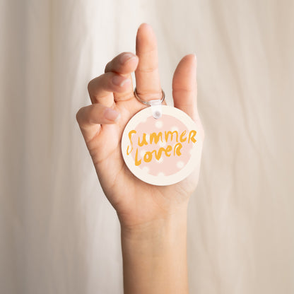 Porte-clés Rond Summer sun lover photo N° 2