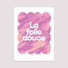 Affiche Portrait 30 x 40 cm Folie douce photo N° 2