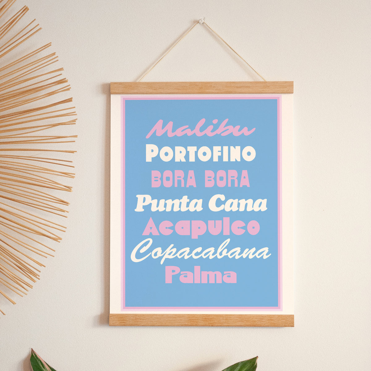 Affiche Portrait 30 x 40 cm Beautiful beaches photo N° 1