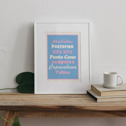 Affiche Portrait Beautiful beaches photo N° 3