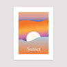 Affiche Portrait 30 x 40 cm Sunset photo N° 2