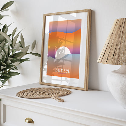 Affiche Portrait Sunset photo N° 5