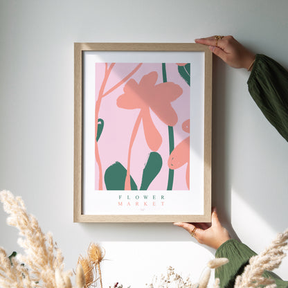 Affiche Portrait Flower market photo N° 2