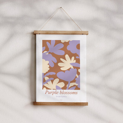 Affiche Portrait Purple blossoms photo N° 4