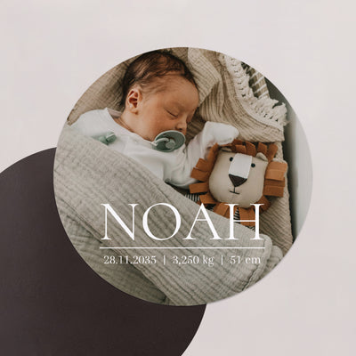 Faire-part naissance garçon