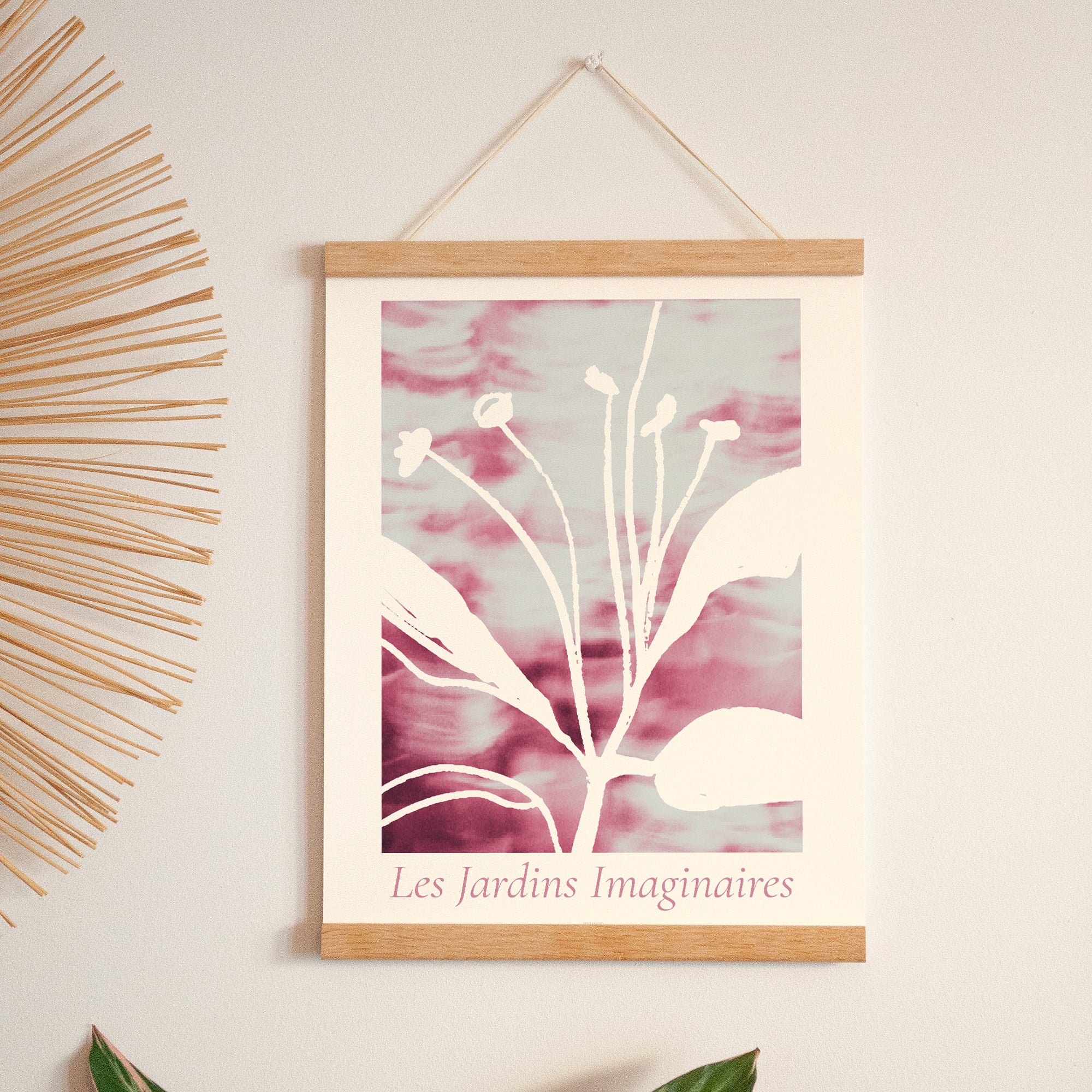 Affiche Portrait 30 x 40 cm Les jardins imaginaires photo N° 1