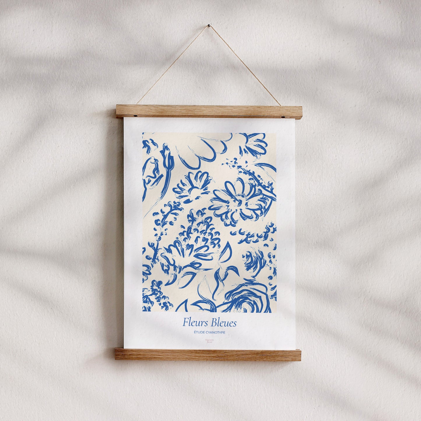 Affiche Portrait Les Fleurs Bleues photo N° 4