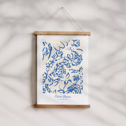 Affiche Portrait Les Fleurs Bleues photo N° 4