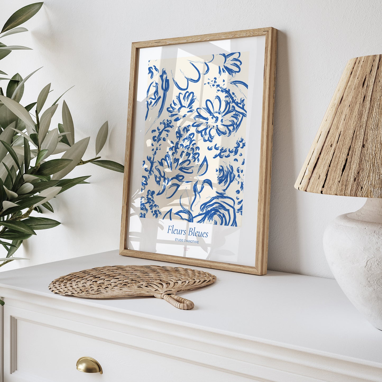 Affiche Portrait Les Fleurs Bleues photo N° 5