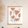 Affiche Portrait 30 x 40 cm Pink tulips photo N° 1