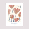 Affiche Portrait 30 x 40 cm Pink tulips photo N° 2