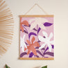 Affiche Portrait 30 x 40 cm Tableau floral photo N° 1