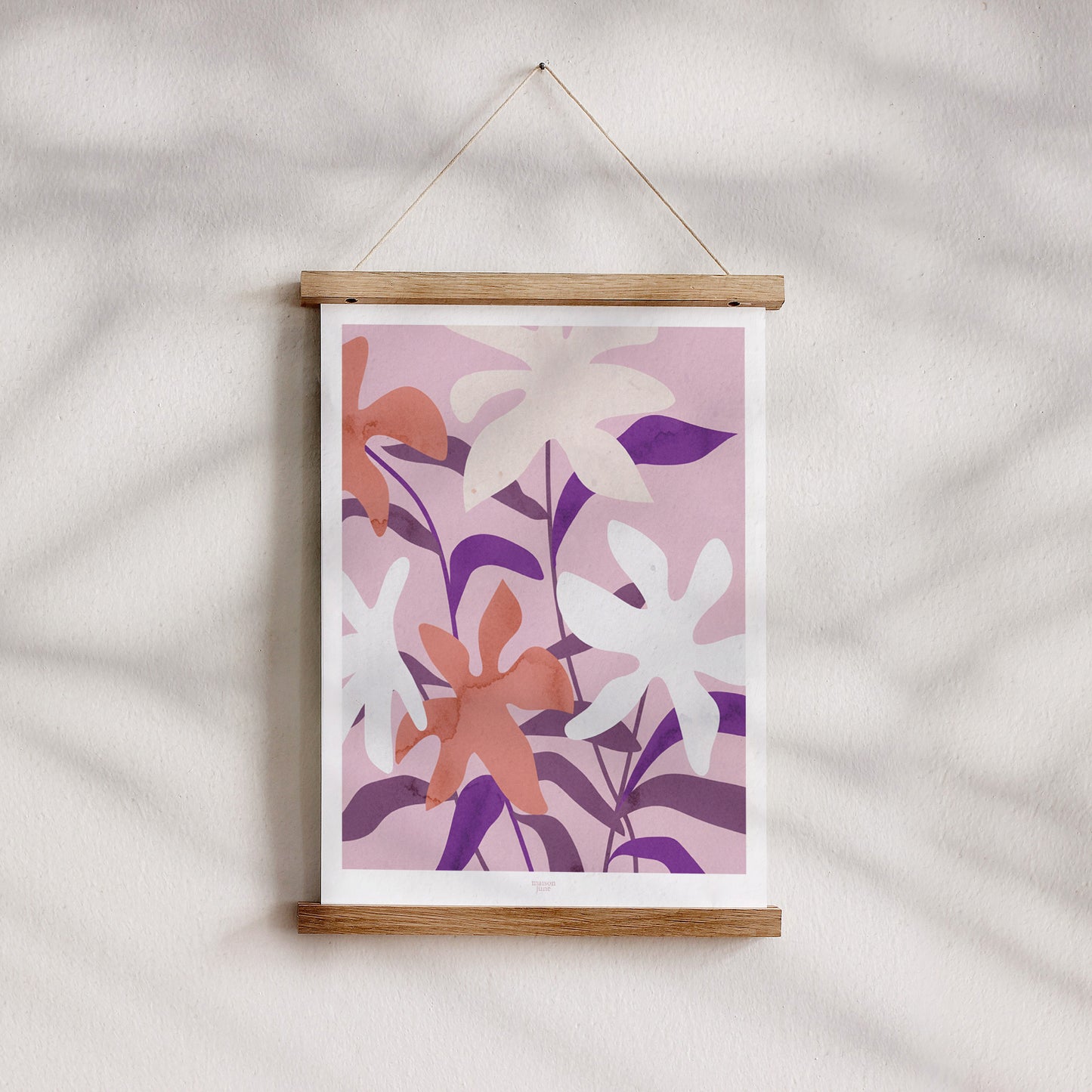 Affiche Portrait Tableau floral photo N° 4