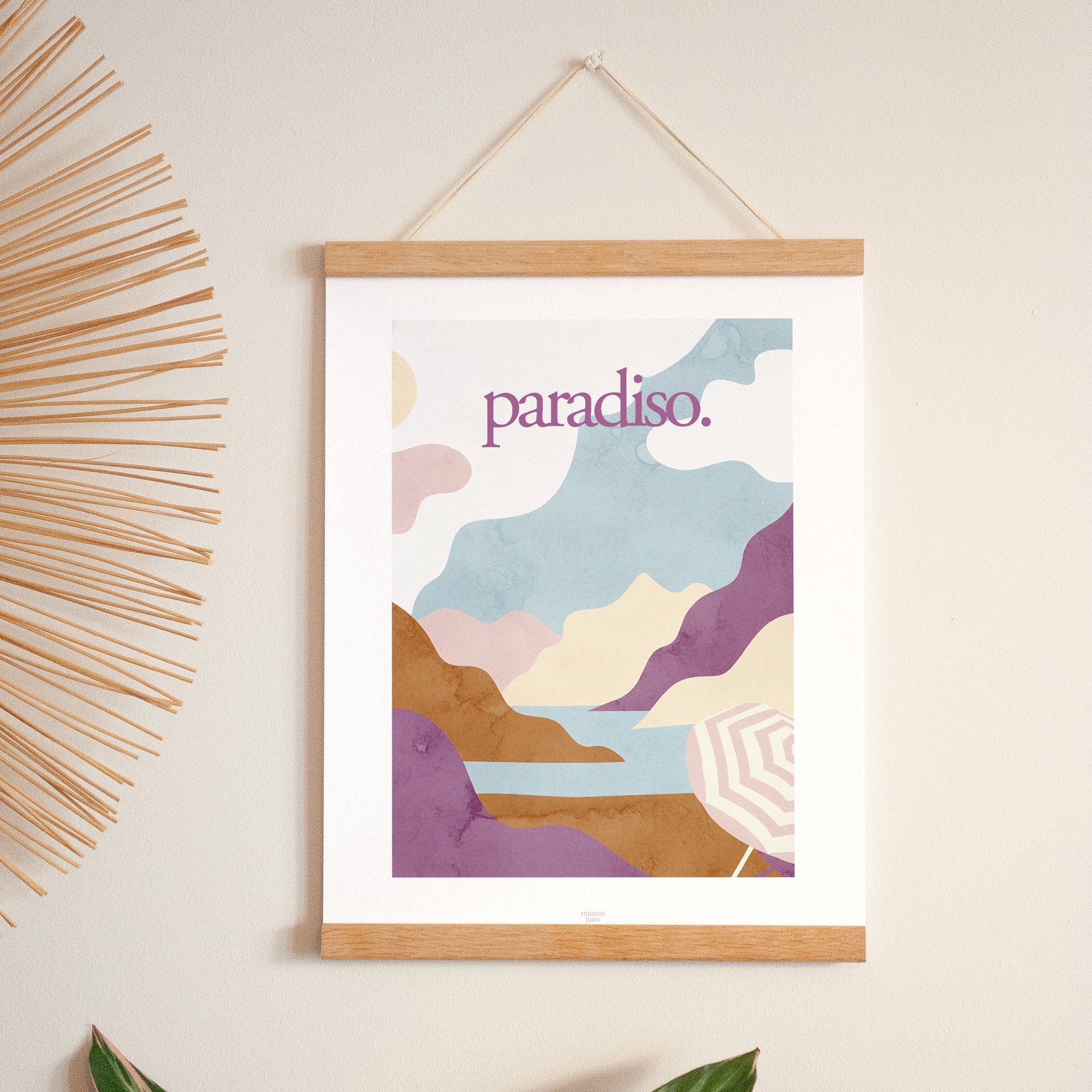 Affiche Portrait 30 x 40 cm Paradisio photo N° 1