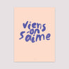 Affiche Portrait 30 x 40 cm Viens on s'aime ! photo N° 2