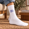 Chaussettes femme Blanches Viens on s'aime ! photo N° 2