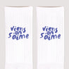 Chaussettes homme Blanches Viens on s'aime ! photo N° 3