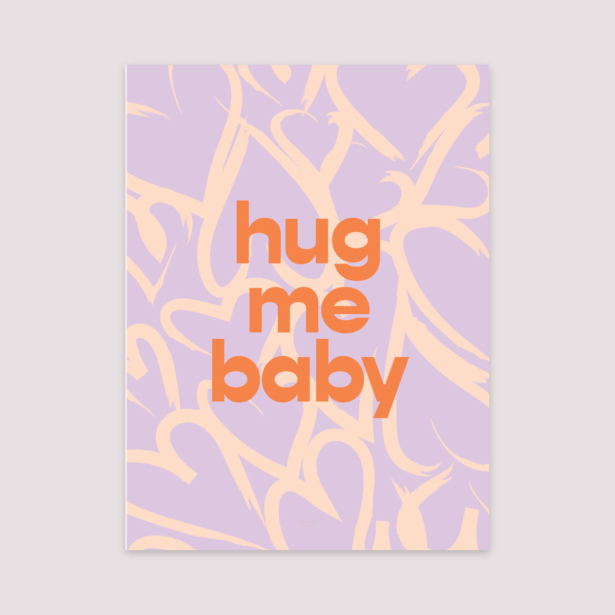 Affiche Portrait 30 x 40 cm Hug me baby photo N° 2