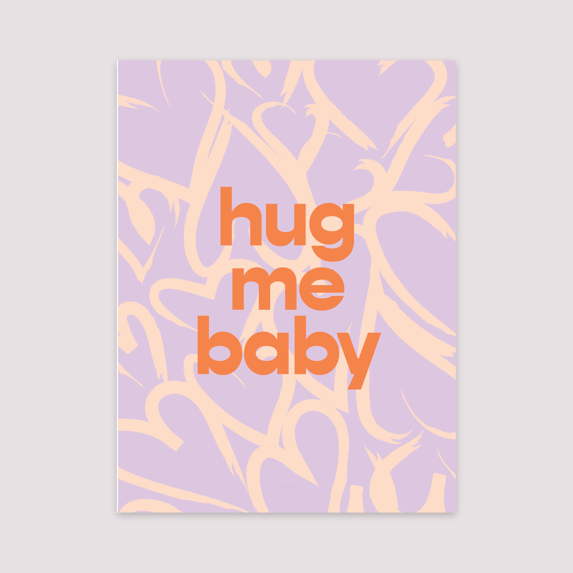Affiche Portrait 30 x 40 cm Hug me baby photo N° 2