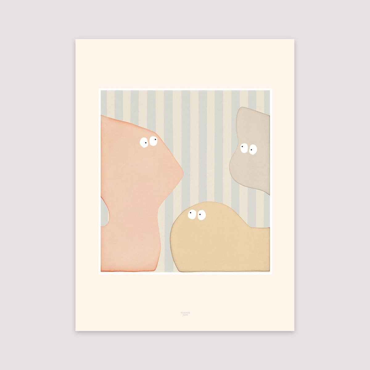 Affiche Portrait 30 x 40 cm Les machins photo N° 2