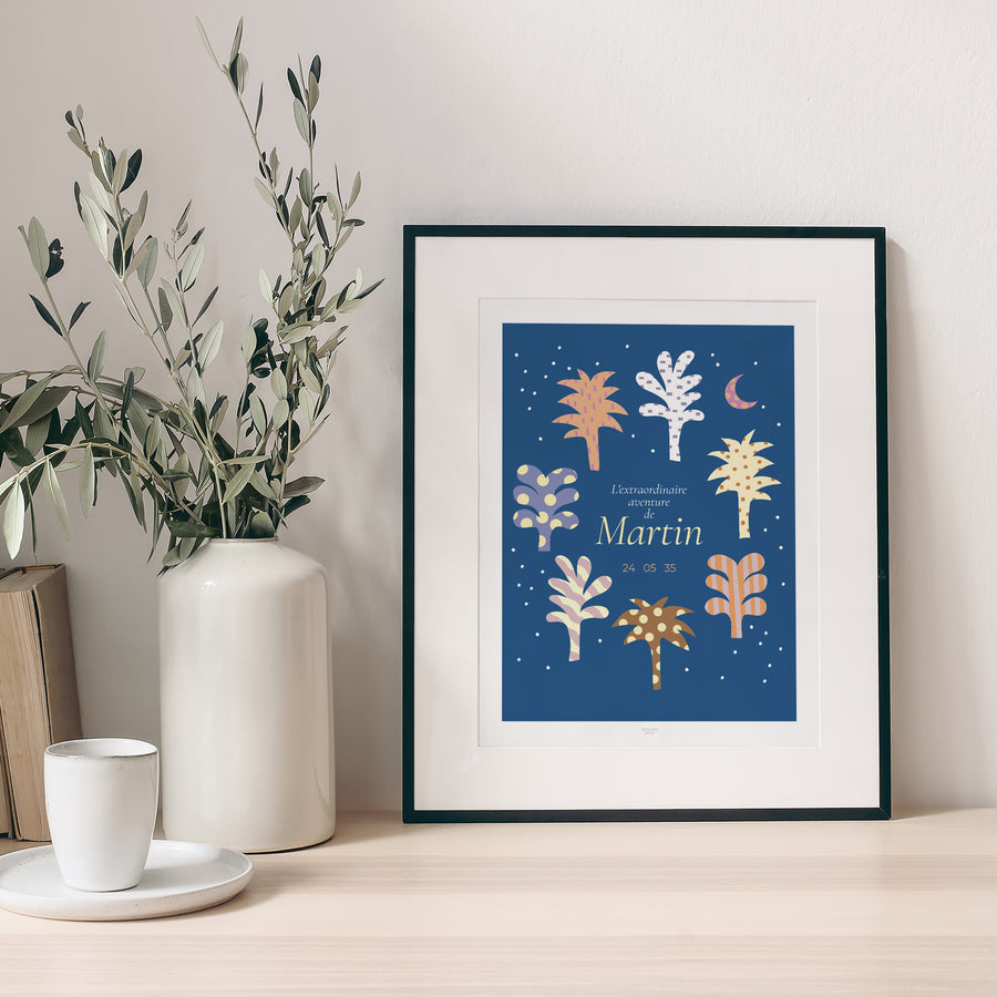 Affiche Naissance Portrait L'extraordinaire aventure photo