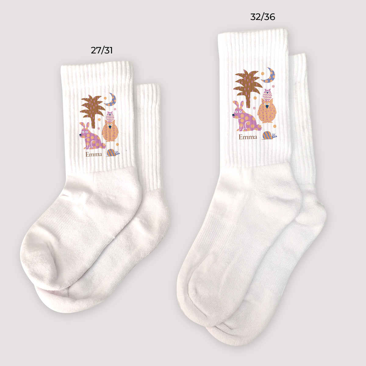 Chaussettes enfant Naissance Blanches L'extraordinaire aventure photo N° 1