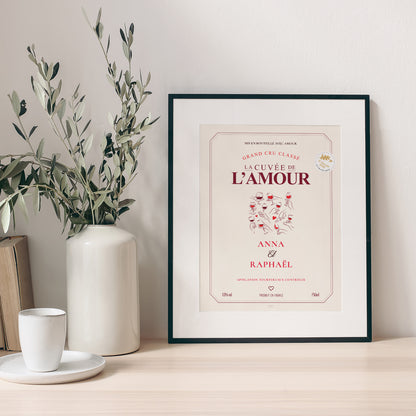 Affiche Portrait La cuvée de l'amour photo N° 1