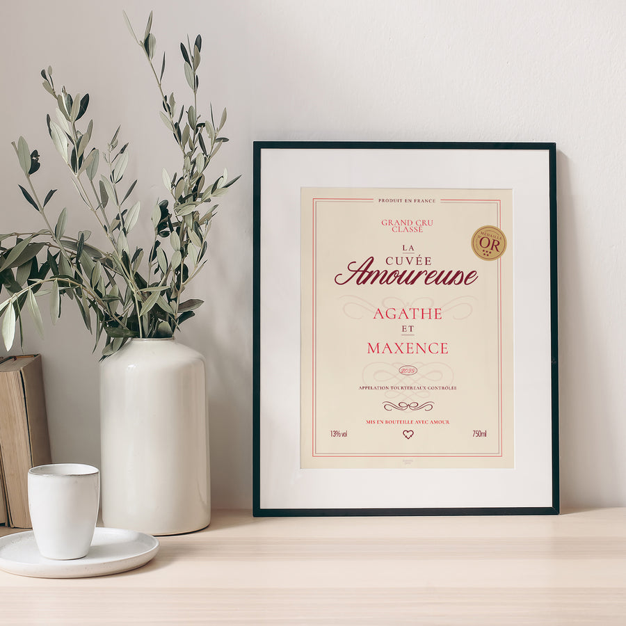 Affiche Portrait La cuvée Amoureuse photo