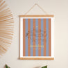 Affiche Naissance Portrait 30 x 40 cm Balade d’amour photo N° 1