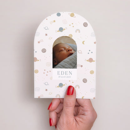Faire-part Naissance Petite arche Constellation d’Amour photo N° 2