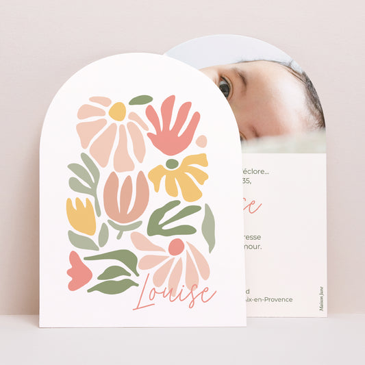 Faire-part Naissance Petite arche Petit Jardin de Douceur photo