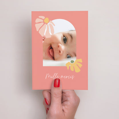 Remerciements Naissance Portrait Petit Jardin de Douceur photo N° 2