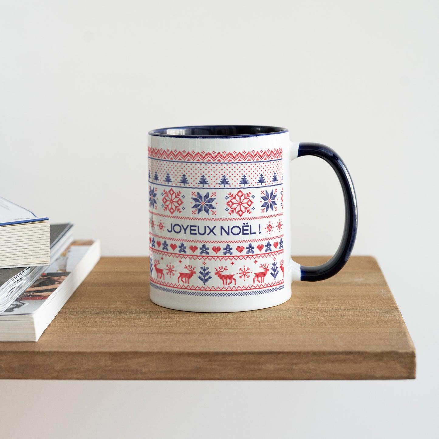 Mug Fin d'année Bleu Mug de Noël photo N° 4