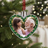 Boule de Noël Fin d'année Cœur Rayures et pois de Noël photo N° 1