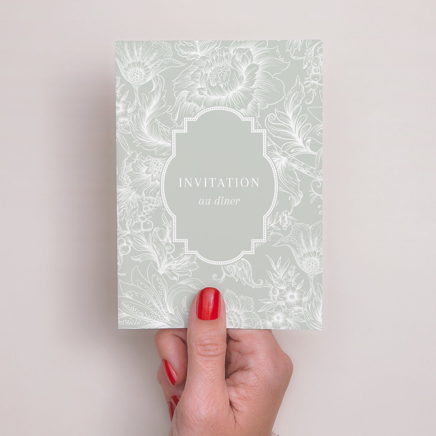 Invitations Mariage Portrait Jardin d’Élégance photo N° 2