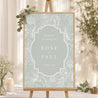 Panneau bienvenue Mariage Portrait 60 x 90 cm Jardin d’Élégance photo N° 1