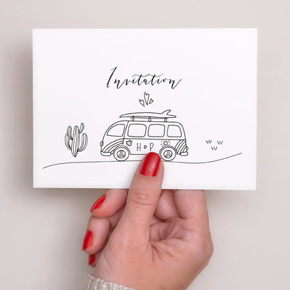 Invitations Mariage Paysage Le Plan du Bonheur photo N° 3