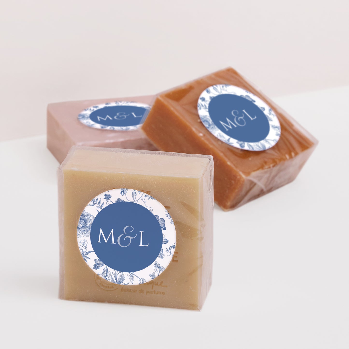 Sticker Mariage Rond Azur Botanica photo N° 2